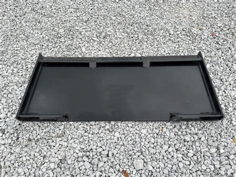 blank skid steer plate|attachment plate for skid steer.